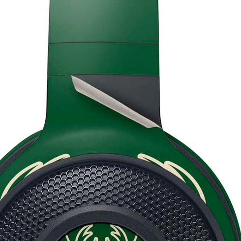 NBA Milwaukee Bucks Large Logo Razer Kraken X Skin